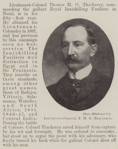 Lieutenant-colonel T. M. G. Thackeray - English Photographer