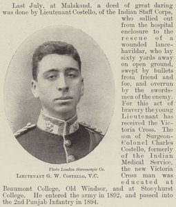 Lieutenant G W Costello, VC - English Photographer