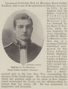 Lieutenant Le Mesurier, Royal Dublin Fusiliers (prisonnier) - English Photographer