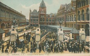 Gare de Liverpool Street, Londres - English Photographer