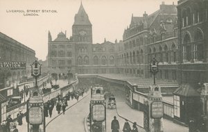Gare de Liverpool Street, Londres - English Photographer