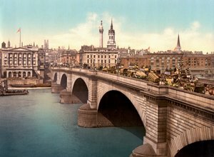 Pont de Londres enjambant la Tamise - English Photographer