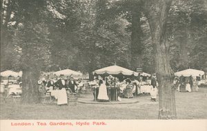 Londres, jardins de thé, Hyde Park - English Photographer