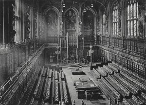 Londres: La Chambre des Lords - English Photographer