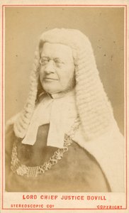 Lord Bovill, juge en chef - English Photographer