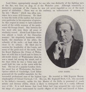 Lord Esher - English Photographer