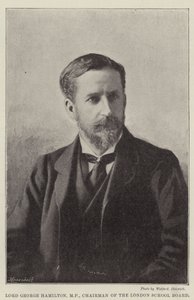 Lord George Hamilton, MP, président du conseil scolaire de Londres - English Photographer