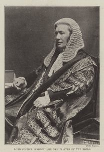 Lord Justice Lindley, le nouveau maître des rôles - English Photographer