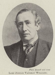 Lord Justice Vaughan Williams - English Photographer