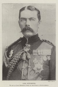 Lord Kitchener, pour agir en tant que chef d