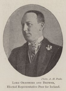 Lord Oranmore et Browne, élu pair représentant pour l