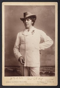 MS 81783 A, Oscar Wilde, c.1893 (photo n/b) - English Photographer
