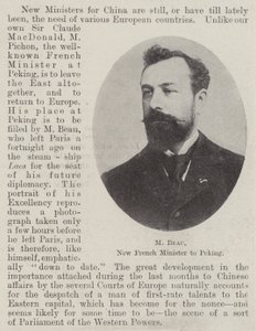 M. Beau, nouveau ministre français à Pékin - English Photographer