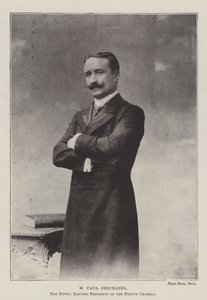 M. Paul Deschanel, le nouveau président élu de la Chambre française - English Photographer