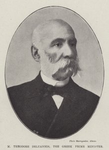M. Théodore Delyannis, Premier ministre grec - English Photographer