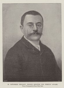 M Théophile Delcassé, ministre français des Affaires étrangères - English Photographer