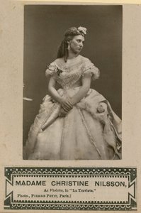 Madame Christine Nilsson en Violetta dans La Traviata - English Photographer