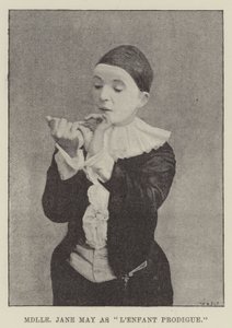 Mademoiselle Jane May comme L