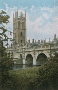 Collège et Pont de Magdalen - English Photographer