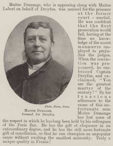 Maître Demange, avocat de Dreyfus - English Photographer