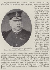 Major-général Sir William Butler - English Photographer