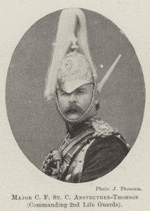 Major C F St C Anstruther-Thomson, commandant des 2nd Life Guards