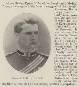 Major G E Hale, RAMC - English Photographer