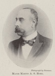 Major Martin A S Hume - English Photographer