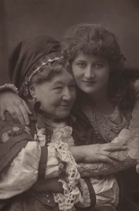 Mary Anderson et Mme Stirling - English Photographer