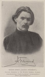 Maxim Gorki (Alexis Pyeshkov), refusé à l