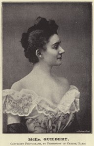 Mlle Guilbert - English Photographer