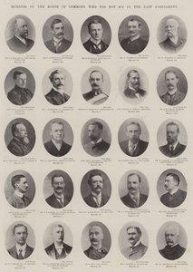 Membres de la Chambre des communes qui ne siégeaient pas au dernier Parlement - English Photographer