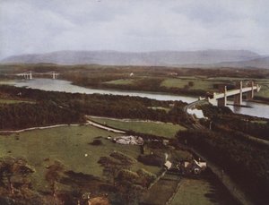 Détroit de Menai depuis la colonne d