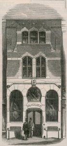Bureau de vin de Messrs Gilbey, Oxford Street