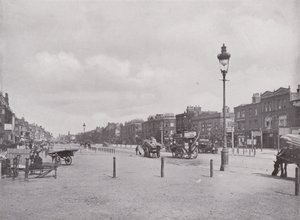Mile End Road, vue vers l
