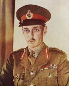 Miles Dempsey, général britannique qui a commandé la deuxième armée lors du débarquement en Normandie et a été le premier commandant britannique à traverser le Rhin, Seconde Guerre mondiale - English Photographer