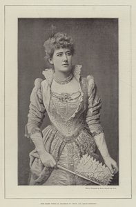 Mlle Ellen Terry en Béatrice dans Beaucoup de bruit pour rien - English Photographer