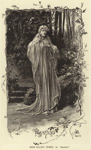 Mlle Ellen Terry, dans Becket - English Photographer