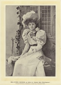 Mlle Ethel Haydon, en Alice dans Dandy Dick Whittington - English Photographer