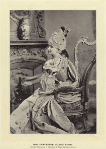 Mlle Fortescue, en Lady Teazle
