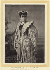 Mlle Jessie Bond, en tant que Helen Tapeleigh dans Go-Bang - English Photographer