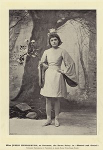 Mlle Jessie Huddleston, en Fée de l