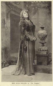 Mlle Julia Neilson, dans The Tempter - English Photographer