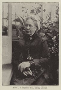 Mlle L M Dickens (Mme Henry Austin) - English Photographer