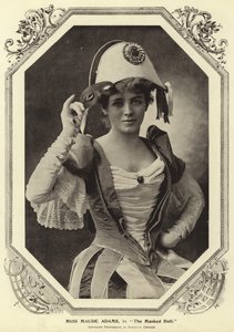 Mlle Maude Adams, dans Le Bal Masqué - English Photographer