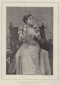 Mlle Olga Nethersole dans The Transgressor, au Court Theatre - English Photographer