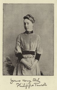 Mlle Philippa Fawcett - English Photographer