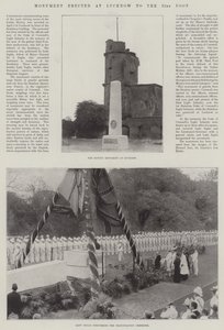 Monument érigé à Lucknow au 32e régiment de pied