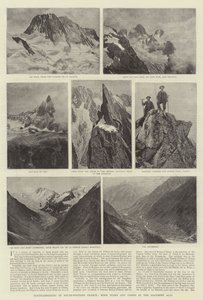 Alpinisme dans le sud-ouest de la France, quelques pics et cols dans les Alpes du Dauphiné