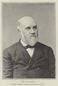 M. A H Haggis, vice-président du conseil du comté de Londres - English Photographer